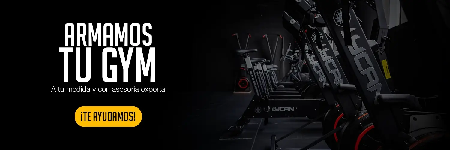 equipamiento gimnasio profesional completo mexico